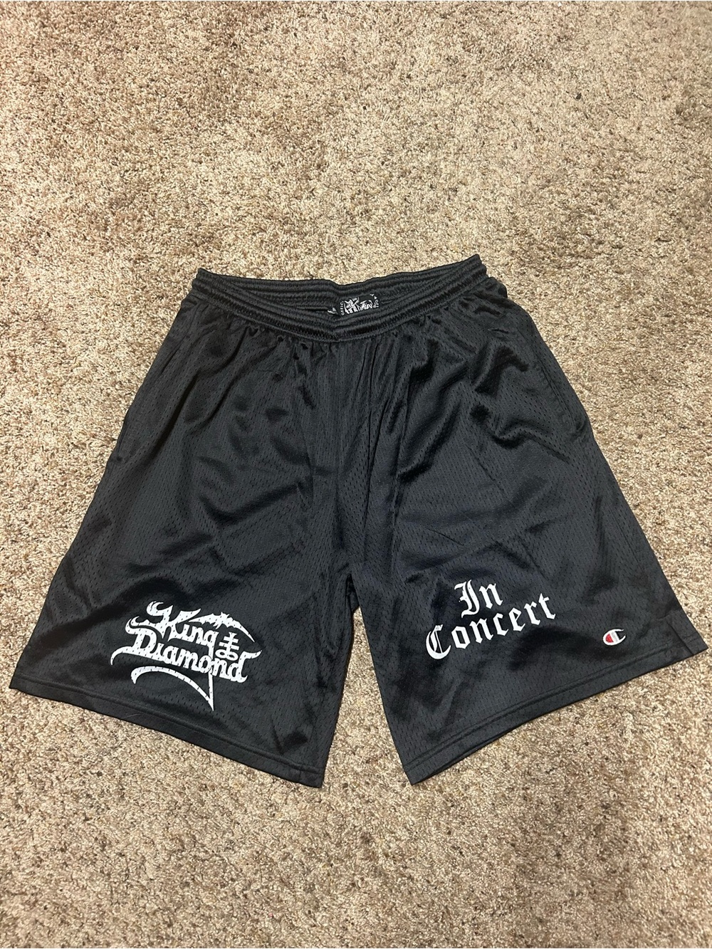Official tour King Diamond Champion Mesh Shorts